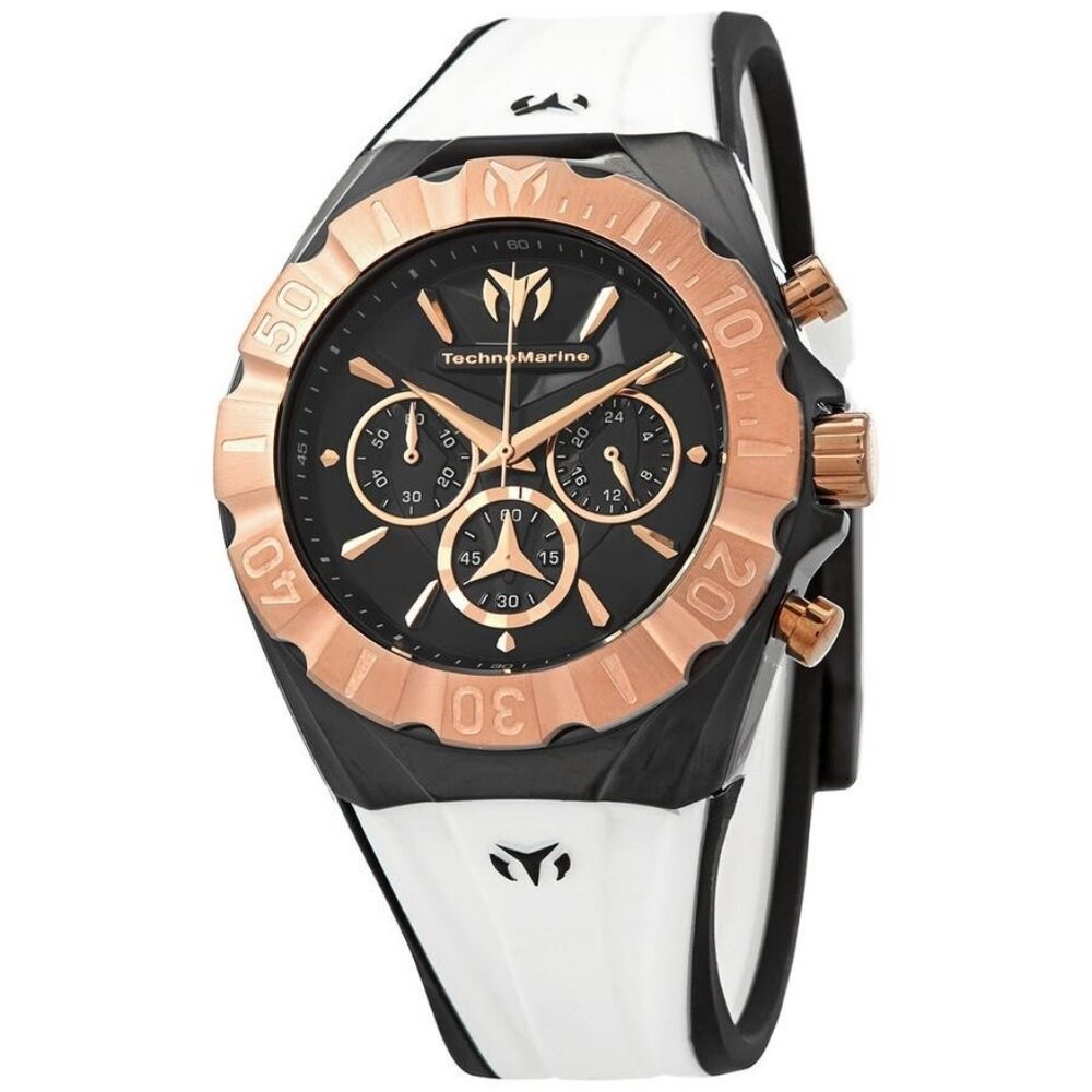FX07084B NWT Authentic Technomarine Chronograph Q… - image 1